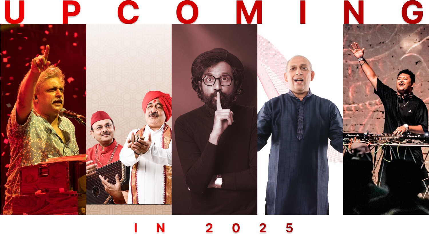 Para Share Entertainments upcoming shows for 2025 include Piyush Mishra Live, Bhadipa Live, Anand Bhate Live, Kratex and more